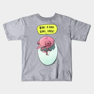 Ring A-Ding Ding Baby Bird Kids T-Shirt